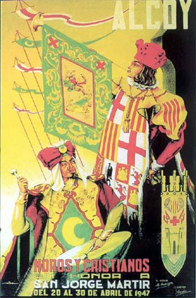 Fiestas de Moros y Cristianos en honor de San Jorge  